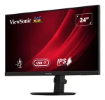 24" ViewSonic VG2409-MHDU-2 čierna / Monitor / IPS / FHD / 100Hz / 4ms / USB-C / HDMI / DP / VESA (VG2409-MHDU-2)