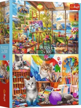 Trefl Puzzle Umenie maľovanie