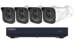 Strong BUL05DL0-P PoE Kit / 1x NVR NVR1120-8P / 4X IP kamera BUL05DL0-P / HDMI / VGA / USB / LAN / PoE (BUL05DL0-P/NVR1120-8P)