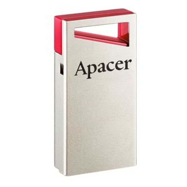 Apacer AH112 64GB strieborno-červená / USB flash disk / USB 2.0 (AP64GAH112R-1)