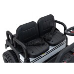 Mamido Detské elektrické autíčko Buggy Champion 24V štvormiestne čierne