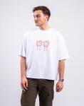 Monkey Studios Tričko Fire Guys White S