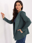 Mikina D68450M01066D1 tmavozelená S