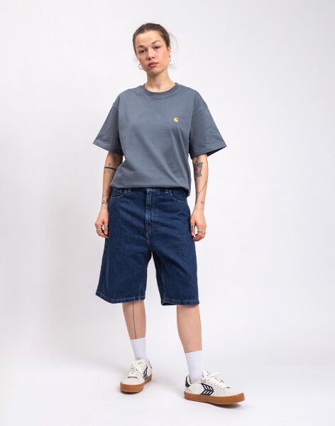 Carhartt WIP W' Brandon Short Blue stone washed XS