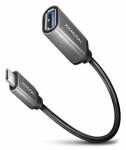 Axagon RUCM-AFAC Adaptér USB-A 3.2 (F) na USB-C (M) sivá (RUCM-AFAC)