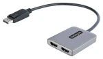StarTech MST Hub DP 1.4 na 2x HDMI / MST rozbočovač / DisplayPort 1.4 / 4K 60Hz (MST14DP122HD)