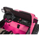 Mamido Elektrické autíčko Extreme Sport 4x4 s premenlivou veľkosťou ružové