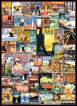 EUROGRAPHICS Puzzle Cestovateľské plagáty