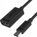 Unitek C476BK-1M čierna / Kábel USB / USB 3.2 Gen 2 / USB-C (M) - USB-A (F) / 1 m / 60 W (C476BK-1M)