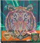 GRAFIX Diamantové maľovanie na ráme Tiger 30x30 cm