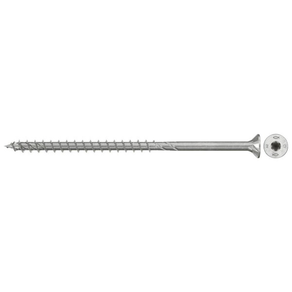 Fischer 574047 skrutky do drevotriesky 5 mm 120 mm TX Nerezová oceľ 100 ks; 574047