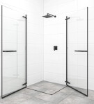Sprchovací kút obdĺžnik 100x90 cm SAT TGD NEW SATTGDO10090C SATTGDO10090C