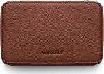 Woolnut WOOLNUT Leather Tech Organizer Cognac Brown