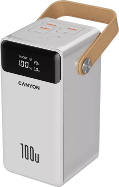 Canyon CANYON Powerbank OnPower 610 Aluminium 60000 mAh PD100W Biely