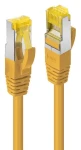 Lindy žltá / Patch kábel / Cat7 S/FTP / RJ-45 / 3 m (47664)