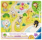 Ravensburger Zoo zvieratá 8 dielikov