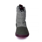 Detská zimná barefoot obuv s membránou Bugga RUBA Grey B00197-09 - 27