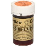 Gélová farba tangerine apricot 25 g - Sugarflair - Sugarflair