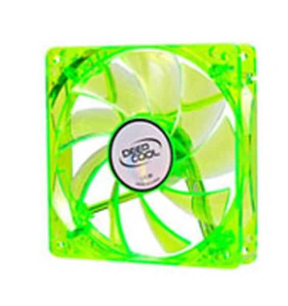 DEEPCOOL XFAN 120U G/B CASE FAN / chladenie pre CASE / 120x120x25mm / zelený (XFAN 120U G/B)