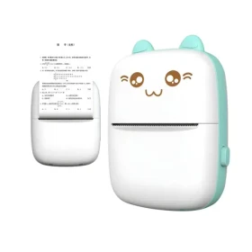 Hurtel HURC9 Kitty Mini modrá / Mobilná termotlačiareň / Bluetooth / aplikácie