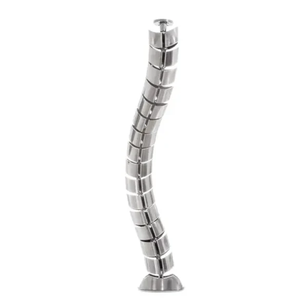 LogiLink KAB0064 strieborná / Káblový žľab / zvislý / 720 x 75 mm / 15 článkov / ABS (KAB0064)