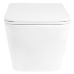 REA - Závesná WC misa Julio Rimless REA-C4803