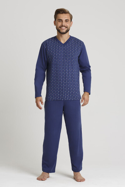 Pánske pyžamo Gucio long/r 4XL-5XL mix barev-mix designu 5XL