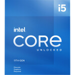 Intel Core i5-11600KF @ 3.9GHz / TB 4.9GHz / 6C12T / 12MB / Bez VGA / 1200 / Rocket Lake / 125W (BX8070811600KF)