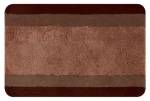 SPIRELLA Kúpeľňová predložka BALANCE hnedá / 60 x 90 cm / polyester / protišmyková