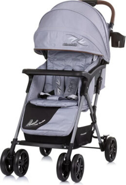 CHIPOLINO Kočík športový April Ash Grey / deti s hmotnosťou do 22 kg (159573)