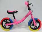 Mamido Odrážadlo R6 R-Sport 12" ružové s brzdou a zvončekom