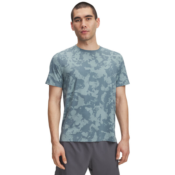 Tričko Under Armour Launch Elite Prt SS T-Shirt Green XL