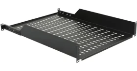 Lanview 19" 2U (RAS415BL) / Police do racku / hĺbka 650 mm / nosnosť 50 kg (RAS415BL)