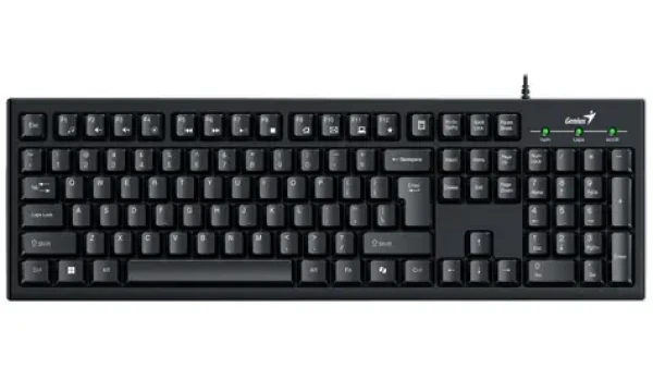 Genius SMART KB-100 čierna / Drôtová / Copilot / SmartGenius App / USB / CZ+SK layout (31300005423)