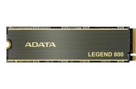 ADATA Legend 800 500GB / SSD / M.2 2280 / PCIe Gen4 / čítanie: 3500MBps / zápis: 2200MBps / MTBF: 1.5mh (ALEG-800-500GCS)