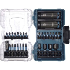 Makita súprava rázových orechov, palcový, 1/4 (6,3 mm), E-22903; E-22903
