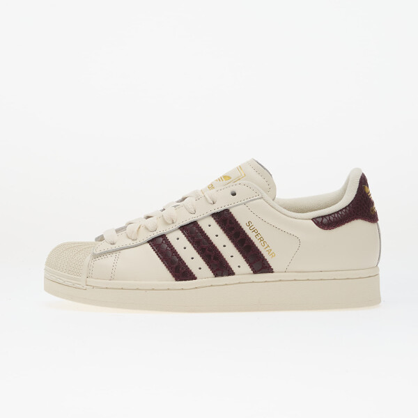 Tenisky adidas Superstar II Off White/ Maroon/ Gold Met. EUR 38
