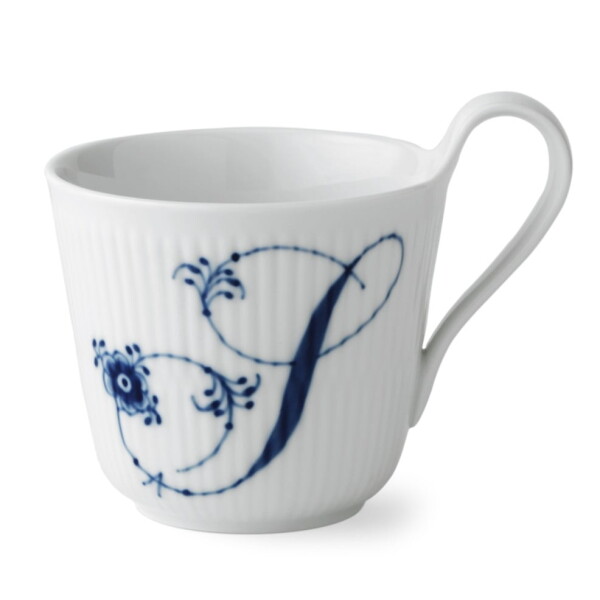 Royal Copenhagen Porcelánový hrnček Alphabet 330 ml – S