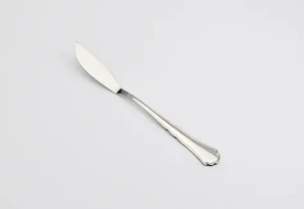 Pintinox SETTECENTO strieborná / Nôž na ryby / nerezová oceľ / 21 cm (20500029)
