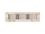 Yankee Candle 3x votívna sviečka v skle Warm Cashmere