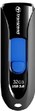Transcend JetFlash 790 32GB čierno-modrá / Flash Disk / USB 3.2 Gen 1 - (USB-A 3.0) (TS32GJF790K)