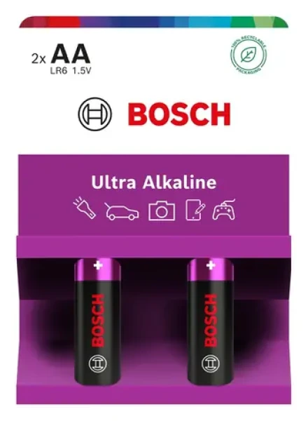 BOSCH LR6UA2B/00 / Batéria AA / Alkalické / 1,5V / 2 ks (8594162800070)