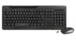 LogiLink ComboSet čierna / Bezdrôtová sada klávesnice a myši / 1000 DPI / 2.4 GHz (ID0194)