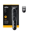Braun HC5510 čierna / Zastrihávač vlasov / Zabudovaná NiMH batéria / Nabíjací kábel (HC5510)
