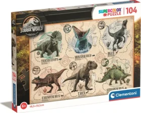 Clementoni PUZZLE Jurský svet