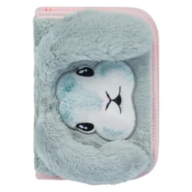 BAAGL Školský peračník klasik dve chlopne Bunny / 20x15x3 cm (A-32880)