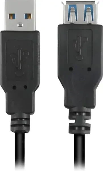Sharkoon čierna / Predlžovací kábel USB 3.0 / USB-A / SuperSpeed 5 Gbps / 3 m (4044951015696)