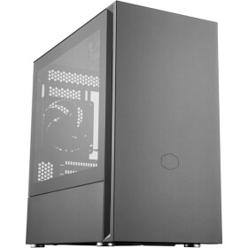 Cooler Master Silencio S400 TG / Micro ATX / 2x USB 3.0 + čítačka SD kariet / 2x 120 mm / Bez zdroja / priehľadná bočnica (MCS-S400-KG5N-S00)