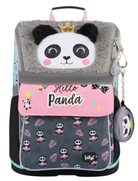 BAAGL Školská aktovka Zippy Panda / 18 l / vhodná pre 1. - 2. triedu (A-7699)