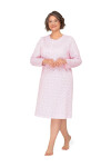 Košeľa Martel Basia III 264 long/r M-3XL kaštanové XXL
